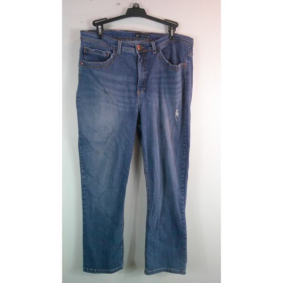 Lee Easy Fit Women's Jeans Stretch 12/14 Short - Picture 1 of 4